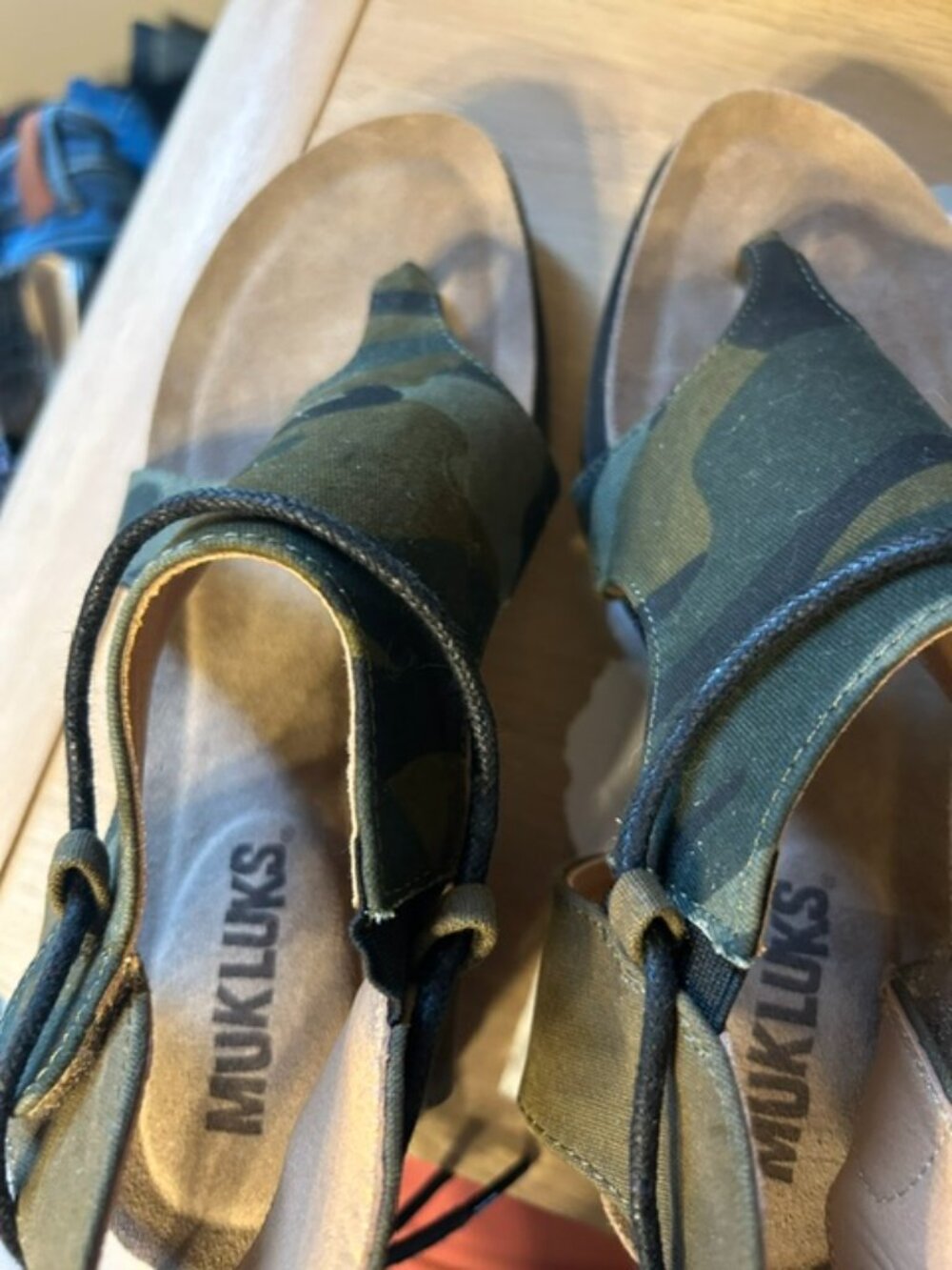 Muk Luks Camo Cork/vSandal